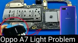 How to Repair Oppo A7 Display Lights/Oppo A7 ka Display Lights kesa thik kare.100% Solve