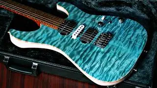 AAAAAキルト、パーフェロー・ネックのハイエンドなショップオーダー！ Schecter Exceed EX-5B-24-CTM-VTR 5A Quilted Maple 【ギターバイヤー増田】