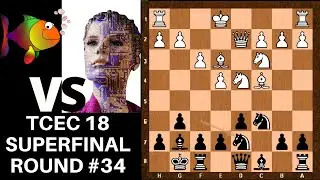 Positional QUEEN SACRIFICE! || Mighty Stockfish vs Highly Evolved Leela || TCEC Season 18 Rd 34