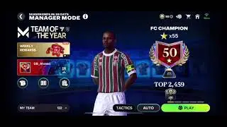 50 Stars easily in manger mode ⭐️🔥! | 4-3-3 Attack! | Manger mode tactics | Fc Mobile 🏆⭐️ !!