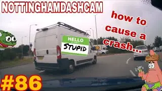 Nottingham dashcam clips #86 (bad driving/near misses/close calls/Road rage/observations)