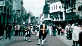 1983: Canterbury street scenes and Cathedral, Kent, UK