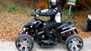 QUAD ATV SP350J Streetfighter Black - Part 1