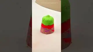 Experience the Joy of Kinetic Sand! Let&rsquo;s Whip It into a Fun Beverage! #relaxing #satisfying