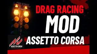 MOD Drag Racing for Assetto Corsa WORKING LIGHTS | Apps + Tutorials + Tracks 🚦 DragRacePro