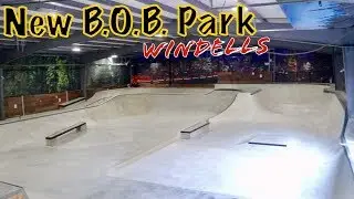 SKATING the BRAND NEW B.O.B. SKATEPARK at WINDELLS CAMP