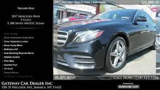 Used 2017 Mercedes-Benz E-Class | Gateway Car Dealer Inc, Jamaica, NY