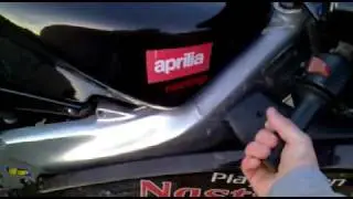 aprilia rs 125 tick over