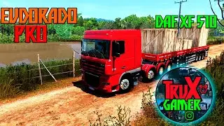 daf xf 510 na tr&ecirc;s eixos-eudorado pro