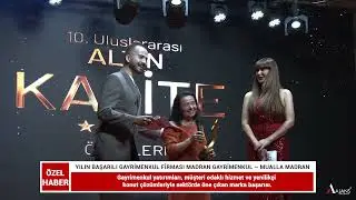 Mualla Madran | Madran Gayrimenkul | 10. Uluslararası Altın Kalite &Ouml;d&uuml;lleri