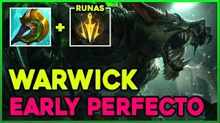 🔥 *NO TE BAJAR&Aacute;N* COMO JUGAR WARWICK JUNGLA S13 GU&Iacute;A ESPA&Ntilde;OL | PRETEMPORADA 13 LOL 2023