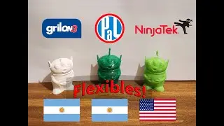 Compré un rollo de NinjaFlex y lo comparo con filamentos argentinos!