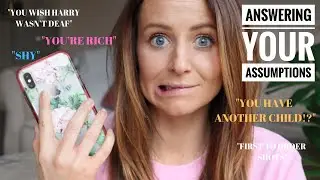 ANSWERING YOUR ASSUMPTIONS ABOUT ME | LUCIE AND THE BUMP