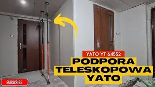 Podpora teleskopowa YATO YT-64552. NOWY NABYTEK! #unboxing #sufitpodwieszany #zrobtosam #remont #diy