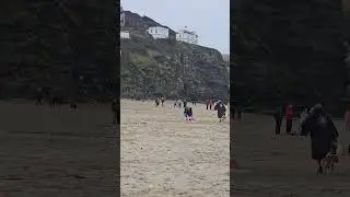 Portreath Beach,  Boxing day 2024 #cornwall #travel #cornwallbeach #beach #visitcornwall