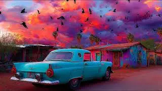 Desert Rock Echoes & Trip-Hop Frequencies ~ Psychedelic Chillout for Moonlit Roads