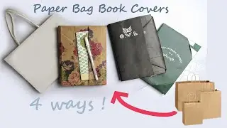 DIY Paper Bag Book Cover &ndash; Protect Your Books in Style!