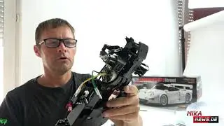Tamiya 1/10 RC Porsche 911 GT1 Street TA03R S Zusammenbau - Build - Teil 2