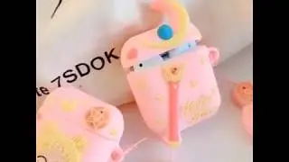Cartoon Sailor Moon Magic Stick Case For AirPods