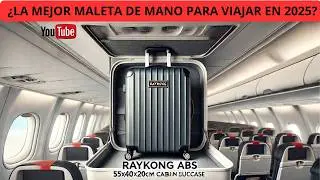 &iquest;Es la RAYKONG la Mejor Maleta de Cabina de 2025? | Rese&ntilde;a Completa para Viajeros