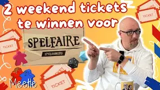 WINACTIE: Win 2 Weekend Tickets voor SPELFAIRE 2026! 🎲🥳