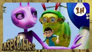 Insect CRASH Landing! | Insectibles 🐛 | Action Cartoons For Kids