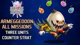 FFBE: World Eggsterminator (8 turns, 3 units, all missions)