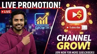 🔴 LIVE: 100+ Channels Checking Today! 🚀 Live Promotion | Ab Sabka Channel Grow Hoga!