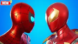 Iron Spider MCU VS Iron Spider TASM | Fortnite x The Amazing Spider-Man
