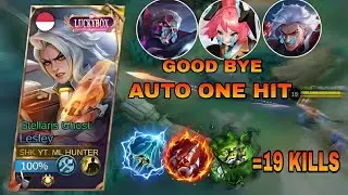 19 KILLS LESLEY BEST 1 HIT BUILD 2026 💀THIS BRUTAL INSANE BUILD IS TOTALLY BROKEN ENEMY~ MLBB