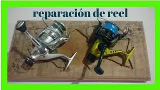 Reparación reel frontal, Anti reversa no funciona
