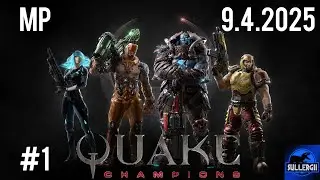 Quake Champions CO-OP MP | #1 | CZ Stream 9.4.2025