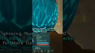 I Found a MAX LEVEL Lightning Wyvern Egg! #shorts #arkshorts
