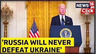 Joe Biden Says Russia Will Never Defeat Ukraine After Kremlin Suspends Nuclear Treaty | English News