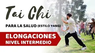 TAICHI Las 7 estrellas - NIVEL INTERMEDIO - Elongacion ☯️ PARTE 1