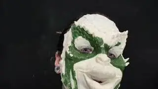 fast tiktok greta foam latex prosthetic from start to end