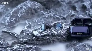 Hoco EQ20 Wireless Earphones - Immersive Sound, Distraction-Free Listening with ANC  & ENC