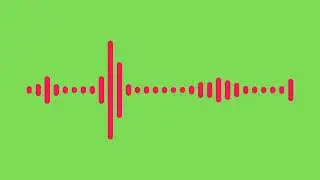 Audio Wave || copyright free spectrum green screen || Asim Official Tech
