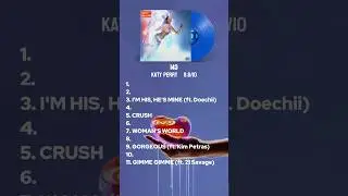 Katy Perry 143 Album Ranking PART 1 #shorts #katyperry #143