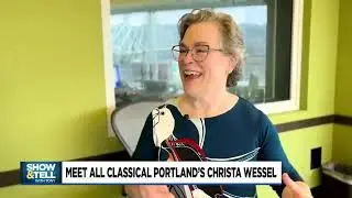 Christa Wessel on KPTV's Show & Tell with Tony Martinez