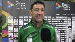 Ireland Head Coach Sean Dancer after the 3-1 win over Korea