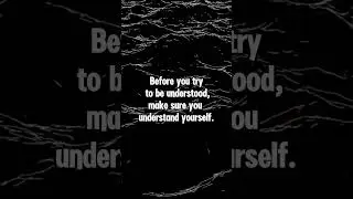 The Quiet Discipline of Self-Knowing. #Philosophy #Reflection #LifeTruth #LettingGo #Thoughtful