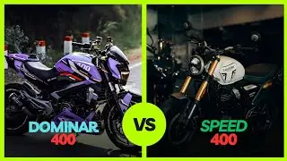 Triumph Speed 400 vs Dominar 400 – Best 400cc Bike? Full Comparison! 🔥