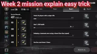 pubg new state sp week 2 mission explain easy method