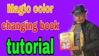 colour changing book magic trick tutorial#magic #follow #youtube #happy #happymagichouse 