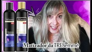 🟣ADEUS LOIRO LARANJA TRESEMMÉ ULTRA VIOLETA MATIZADOR SHAMPOO/CONDICIONADOR