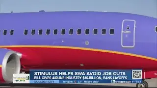 New stimulus bill helps Southwest Airlines avoid job cuts