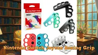 Preview on Nintendo Switch Joycon Boxing Grip. Worth It?