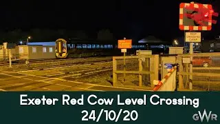 *Night Mode* Exeter Red Cow Level Crossing (24/10/20)