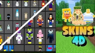 COMO TENER SKINS 3D Y 4D EN MINECRAFT BEDROCK ULTIMA VERSION